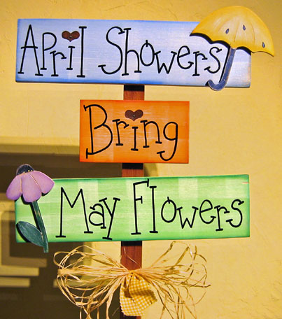 April showers